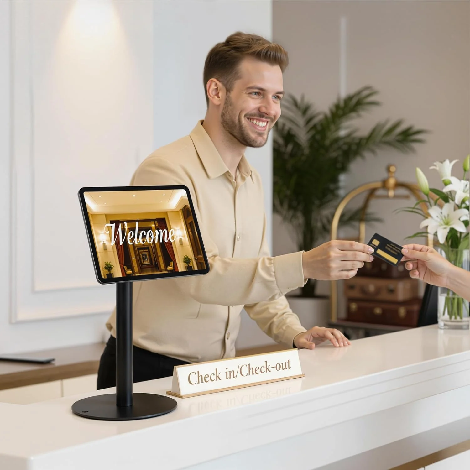 Anti-Theft Tablet Stand | HW1291BK - Image 6
