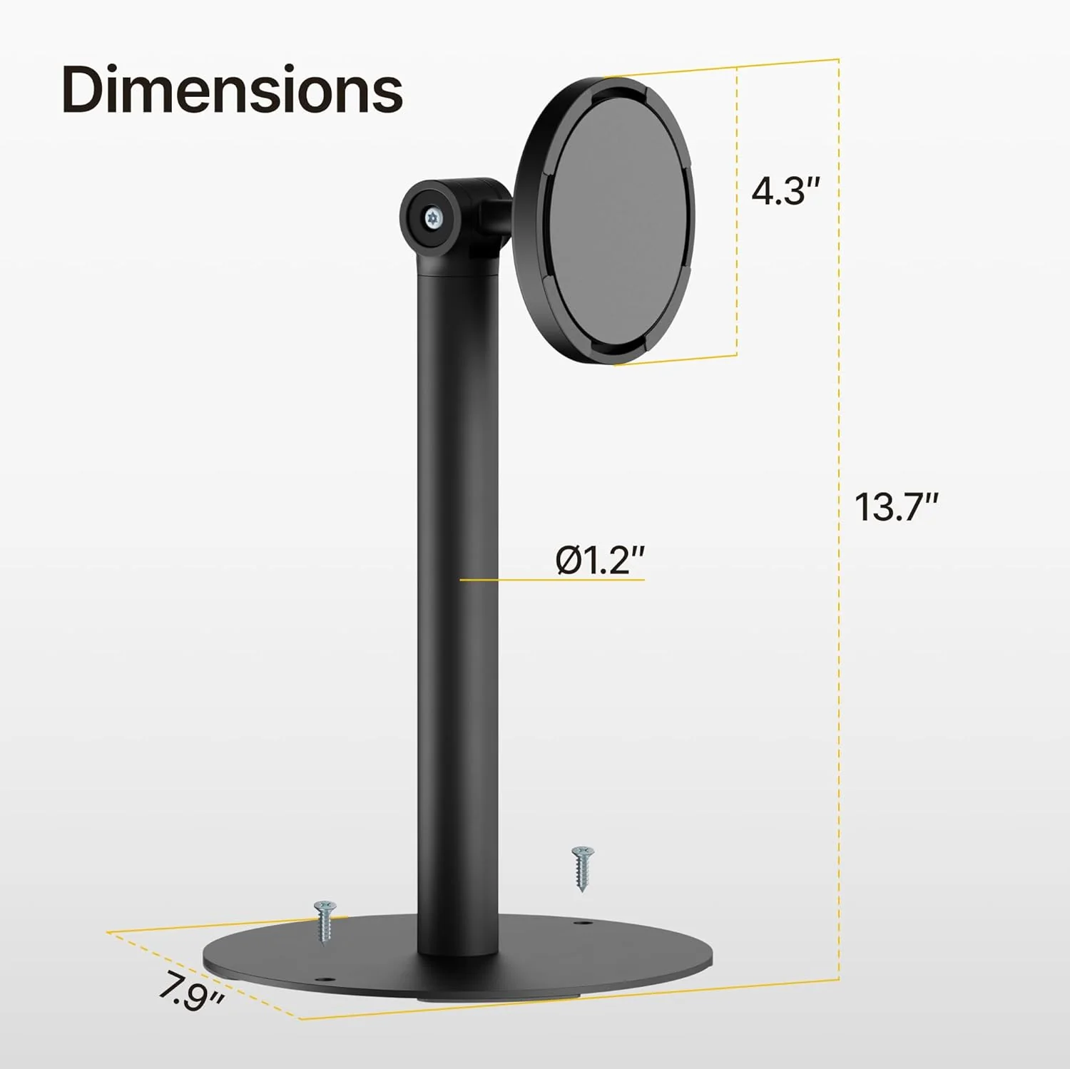 Anti-Theft Tablet Stand | HW1291BK - Image 7