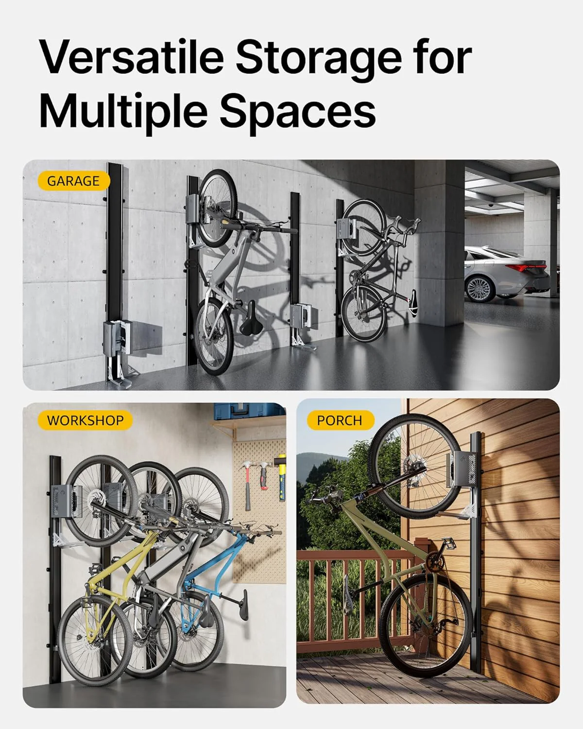 Automatic Lift EBike Rack | VA1009GR - Image 4