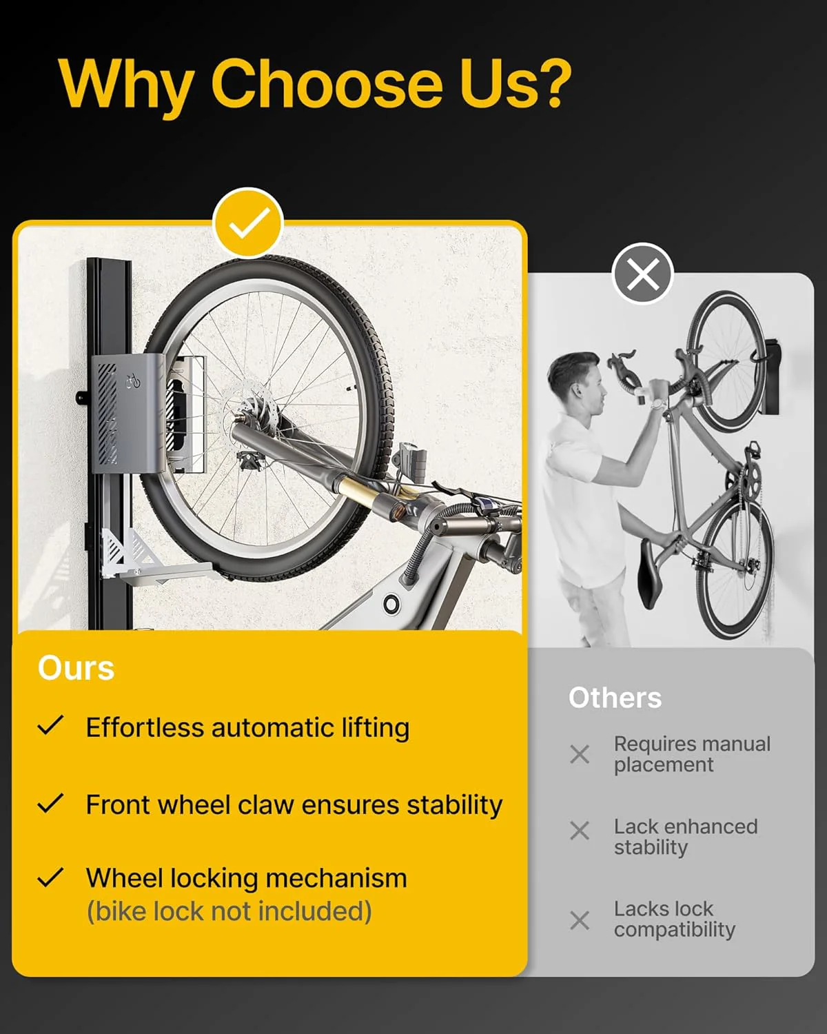 Automatic Lift EBike Rack | VA1009GR - Image 5