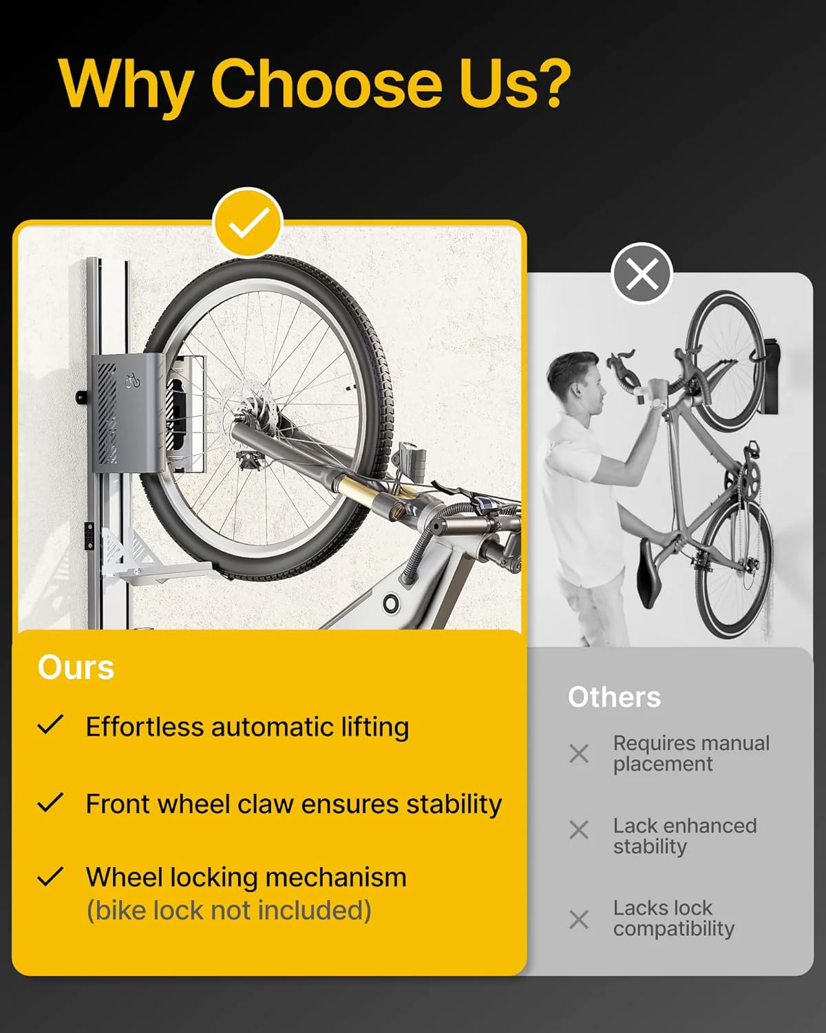 Automatic Lift EBike Rack | VA1009SL - Image 5