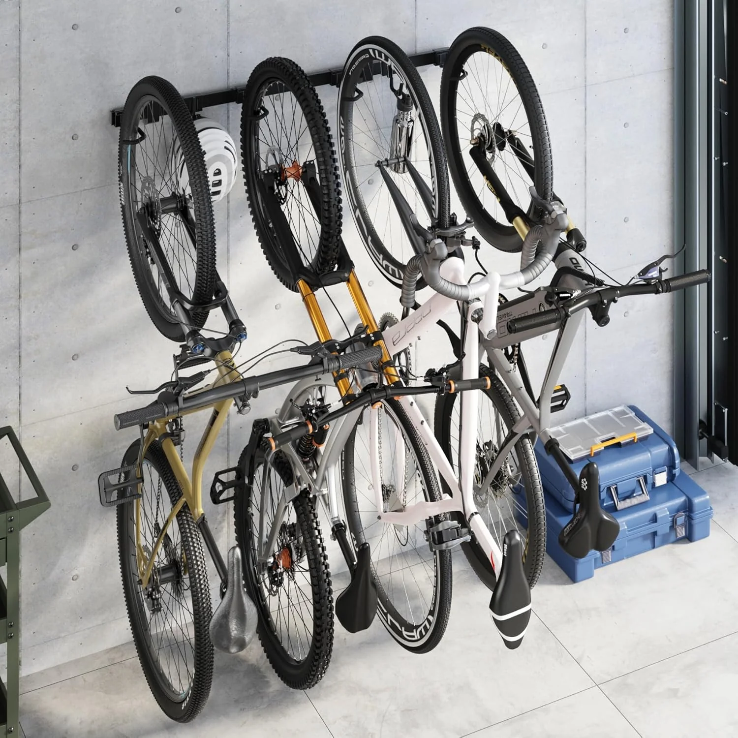 Bike Storage Rack for 4 Bikes | VA1005BK - Image 7