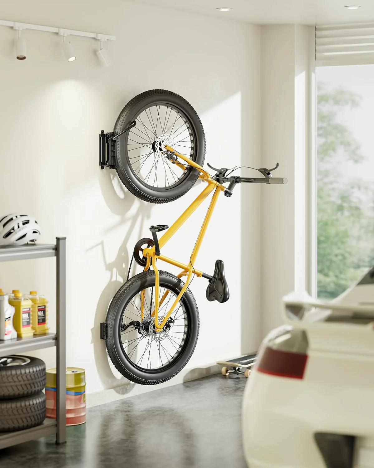 Swivel Bike Wall Mount For Max 4.5" Width Tire | VA1012BK-2 - Image 9