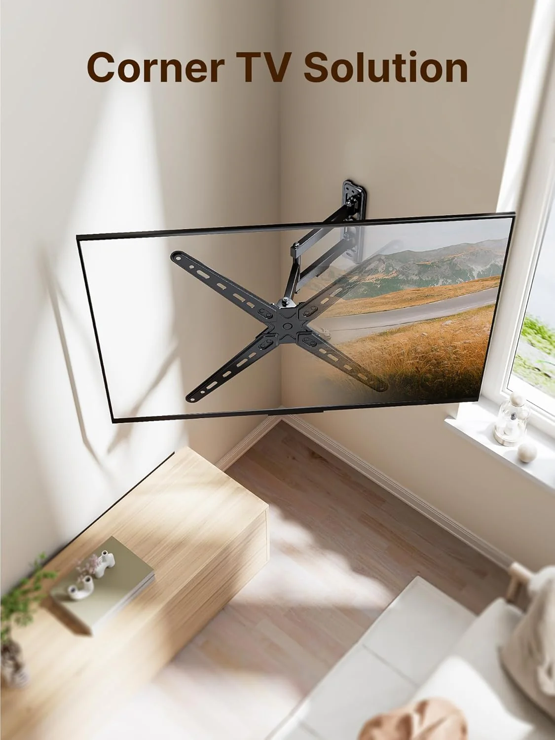 Full Motion TV Wall Mount for 13"-55" TVs | HW1240BK - Image 7