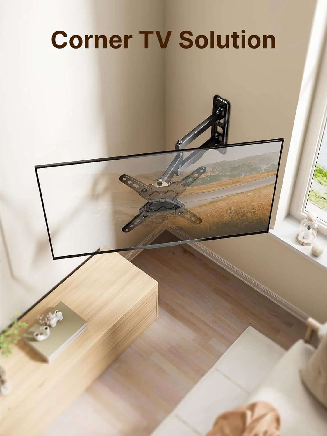 Full Motion TV Wall Mount for 13“-43” TVs |  HW1239BK - Image 7