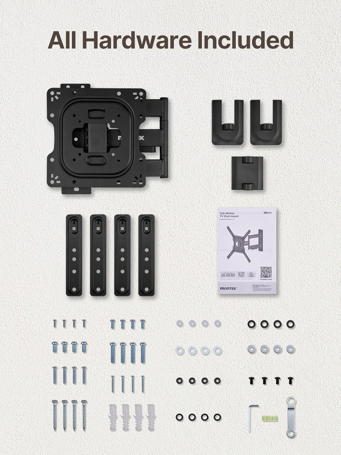 Full Motion TV Wall Mount for 23"–65" TVs | HW1241BK - Image 9