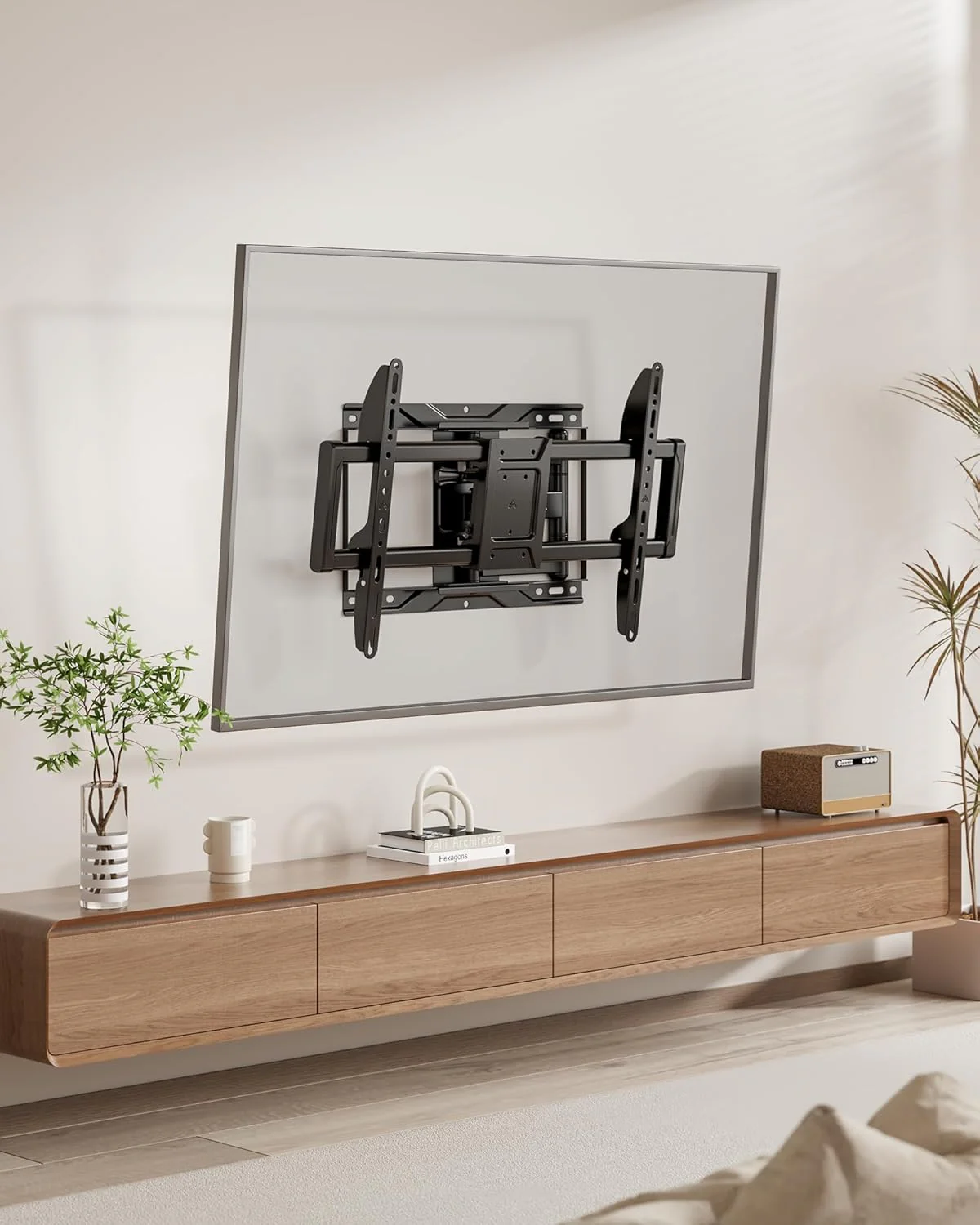 Full Motion TV Wall Mount for 37"-84" TVs | HW1272BK - Image 8