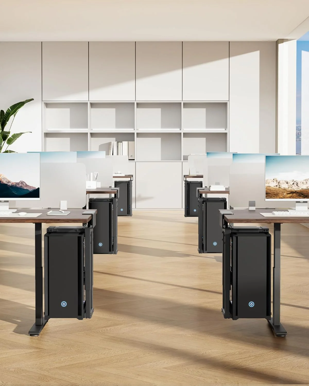 Heavy-Duty Under Desk PC Mount | HW1286WH - Image 8