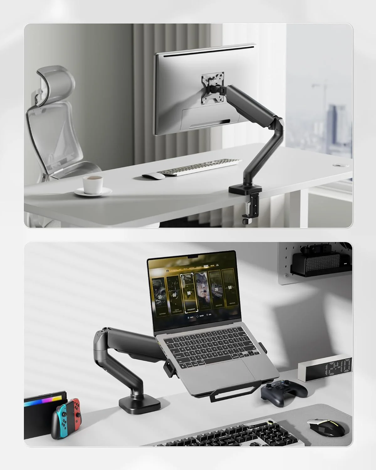 Laptop Arm Mount for Desk | MA1002LPBK - Image 7