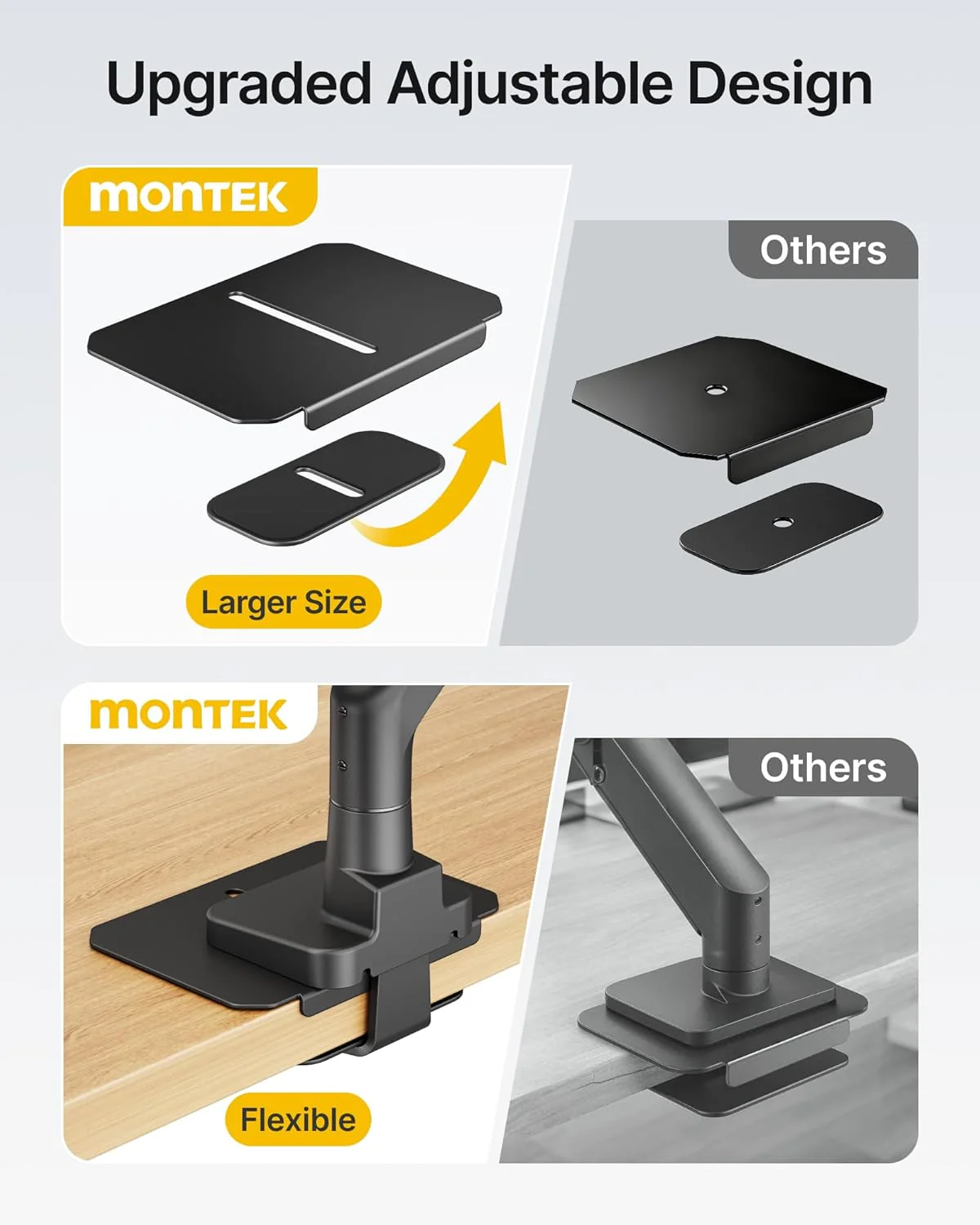 Monitor Mount Reinforcement Plate | MA1000BK-AC1 - Image 3