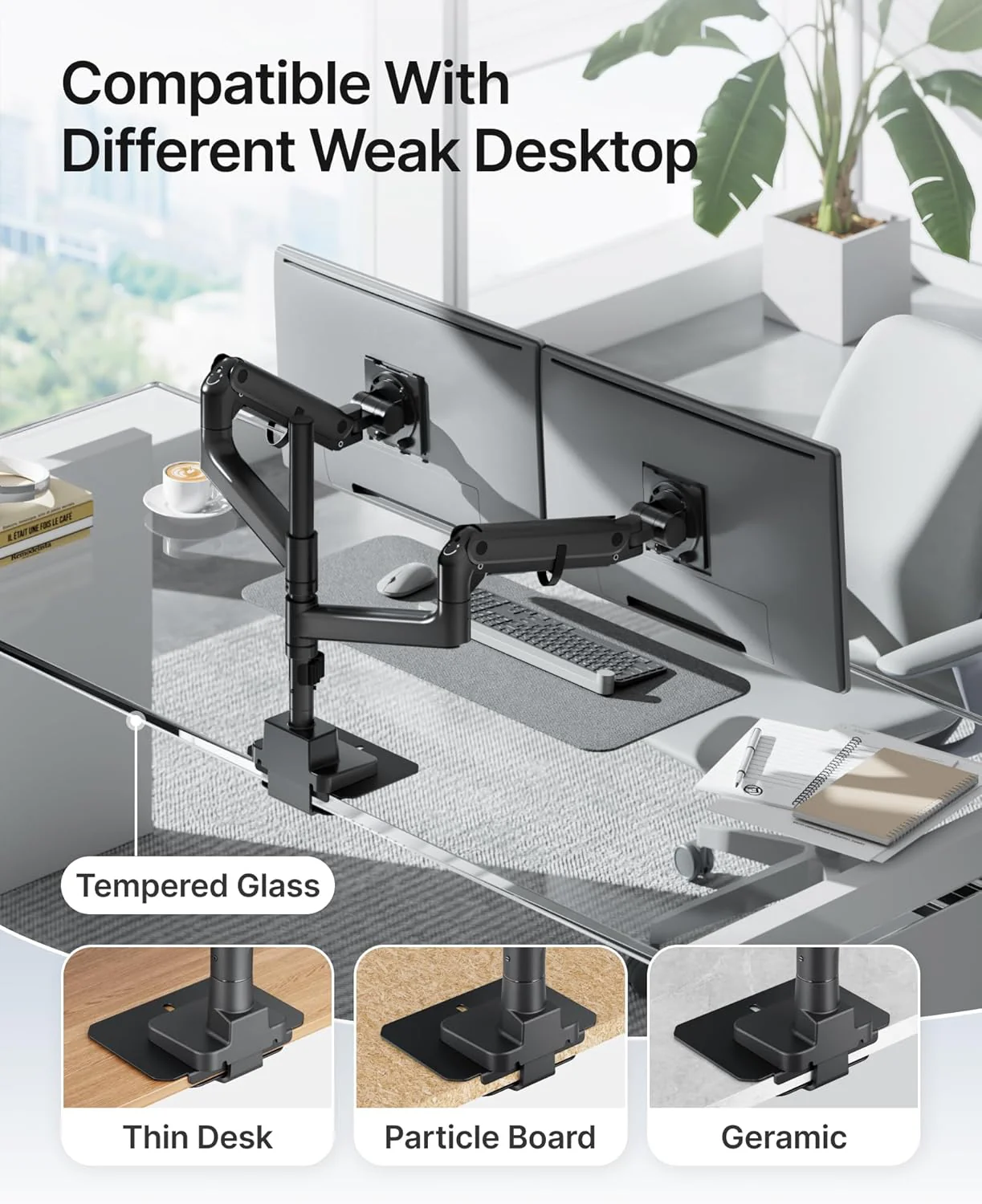 Monitor Mount Reinforcement Plate | MA1000BK-AC1 - Image 5