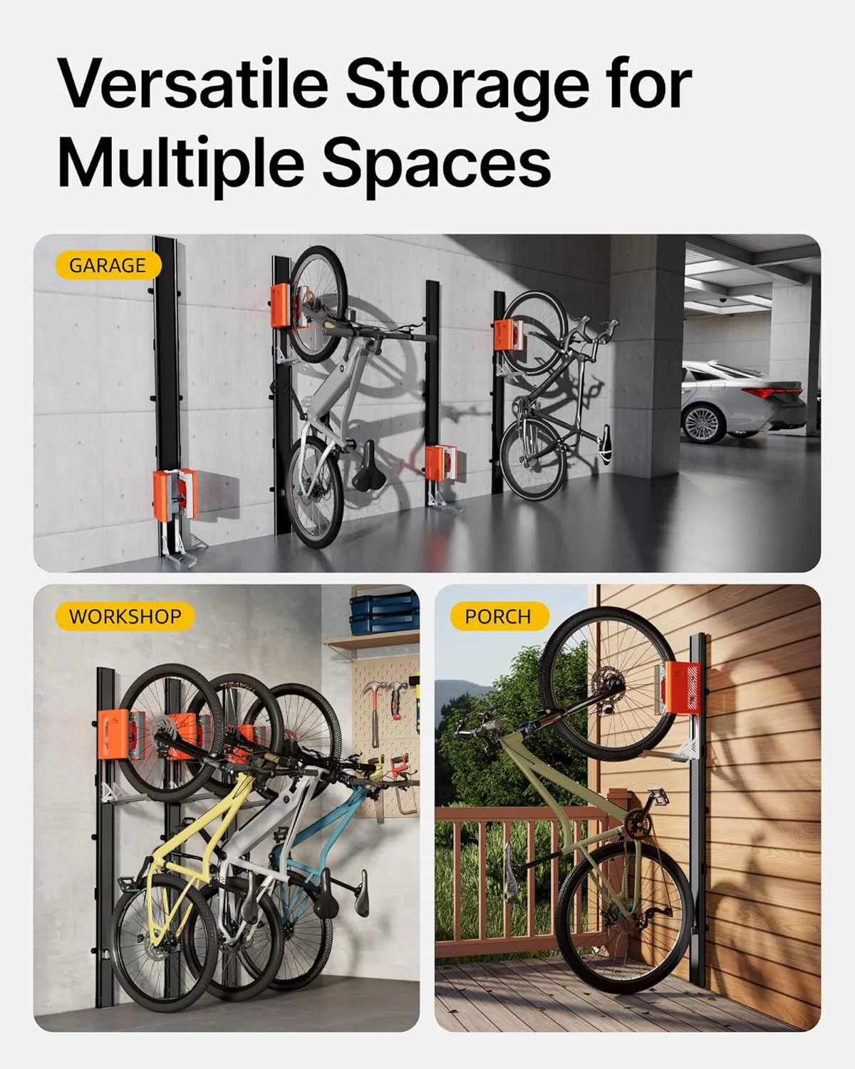 Automatic Lift E-Bike Rack | VA1009OR - Image 5