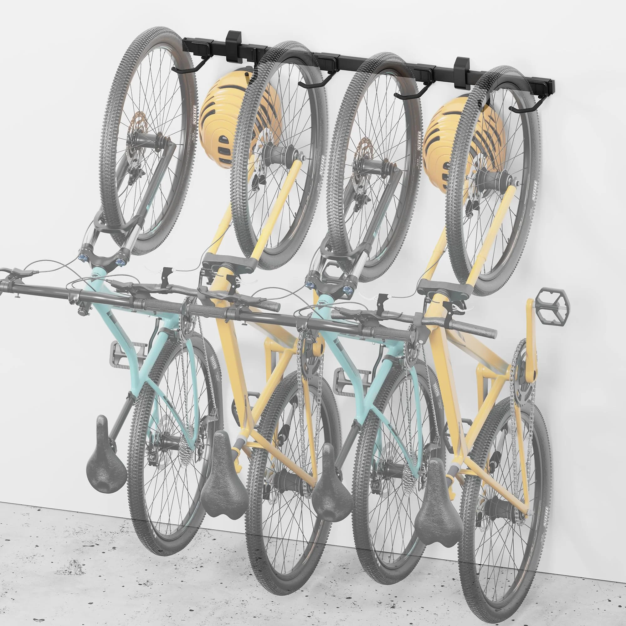 Bike Storage Rack for 6 Bikes | VA1008BK - Image 11