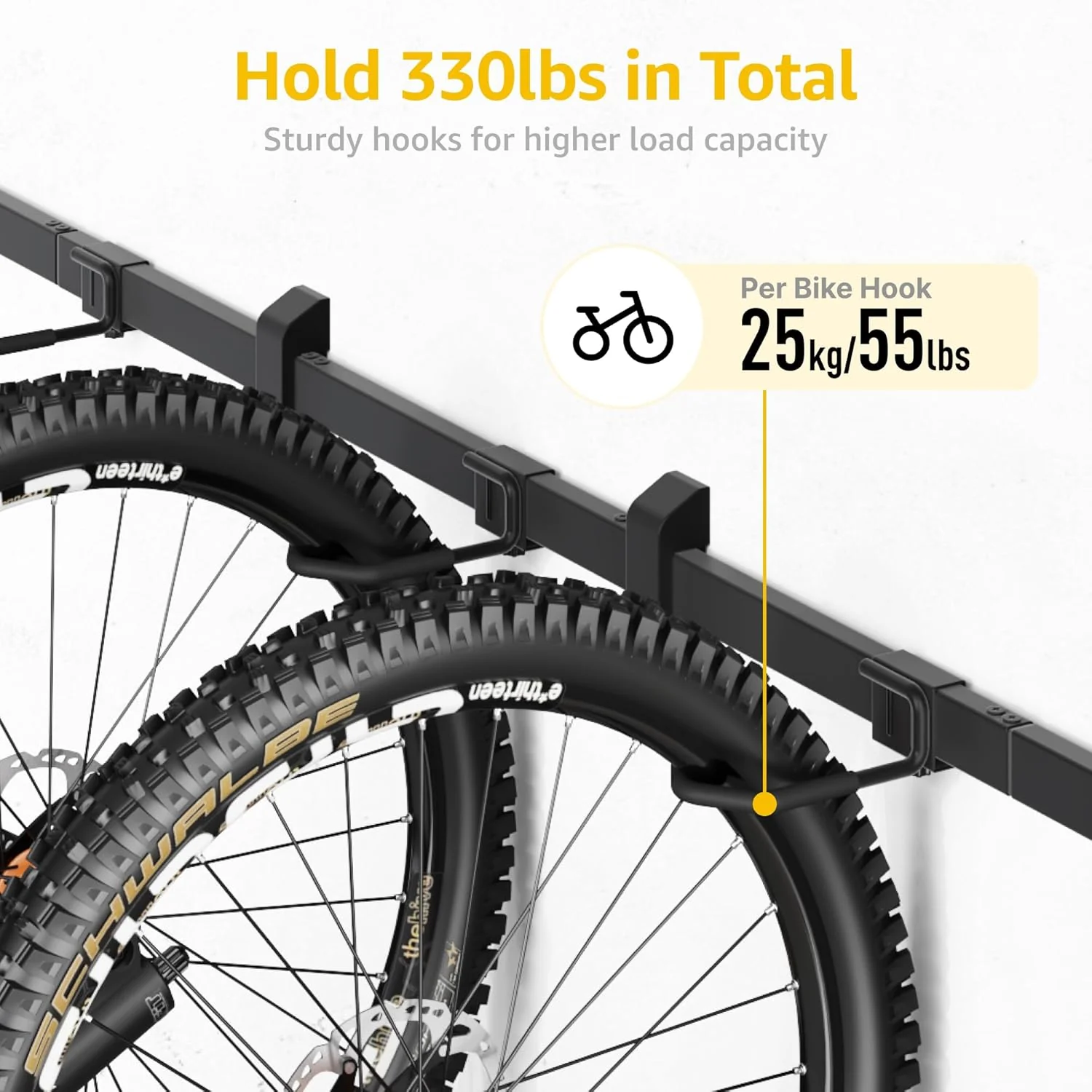 Bike Storage Rack for 6 Bikes | VA1008BK - Image 4