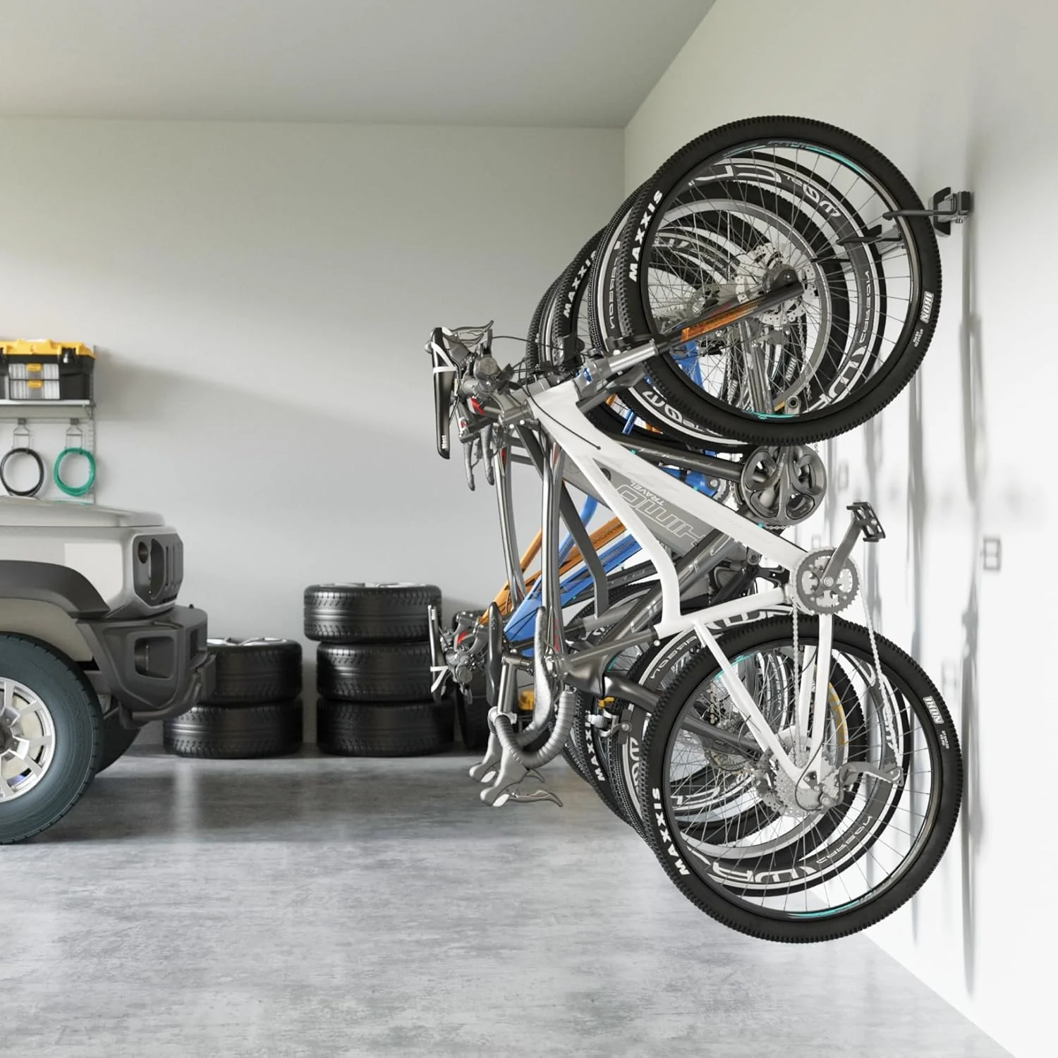Bike Storage Rack for 6 Bikes | VA1008BK - Image 8