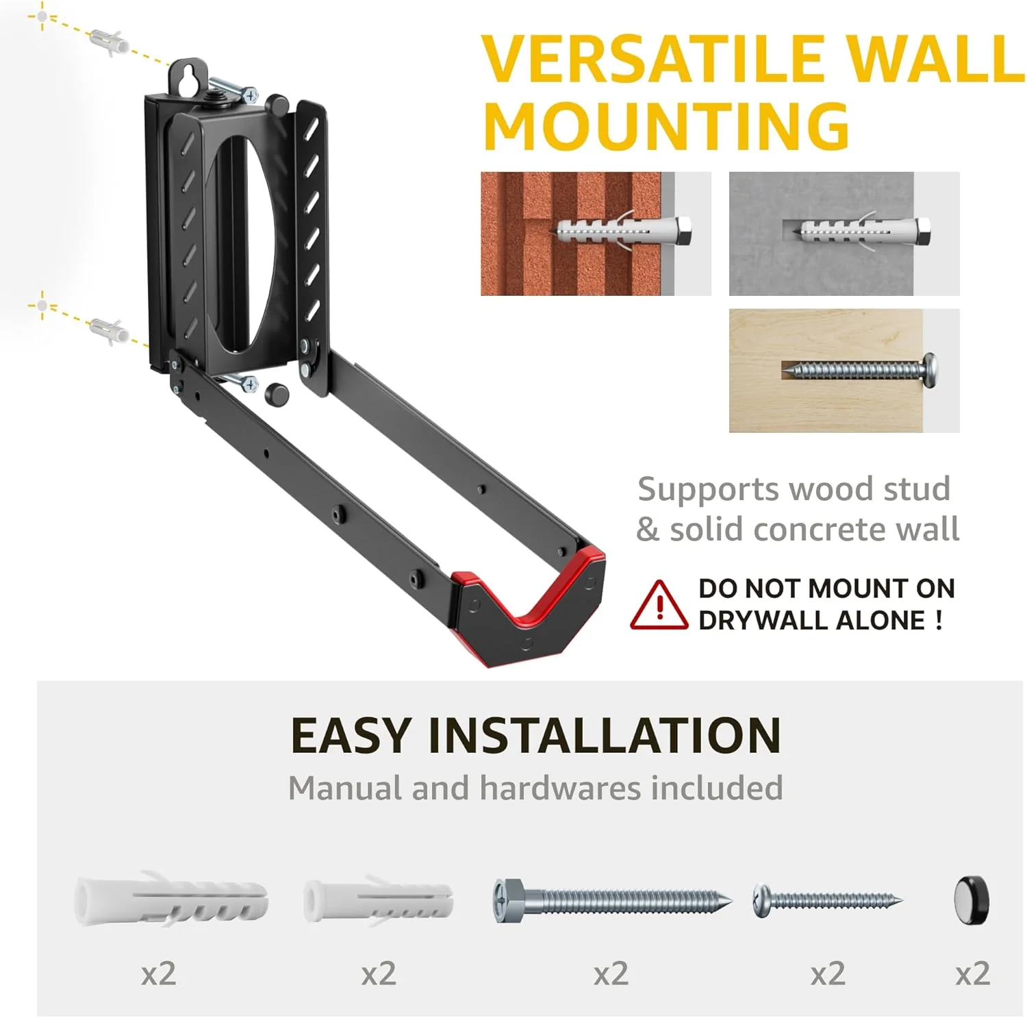 Swivel Bike Wall Mount | VA1007RE - Image 6