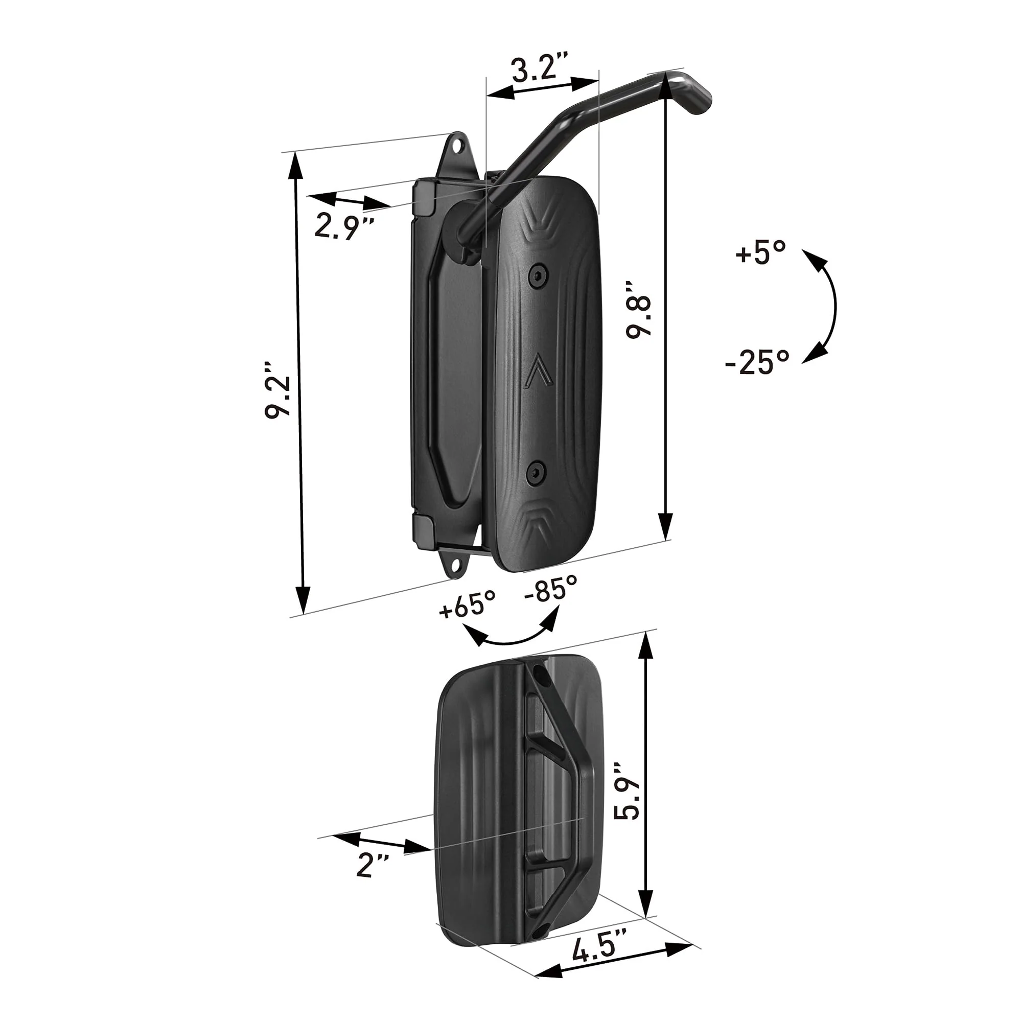 Swivel Bike Wall Mount | VA1001BK - Image 11