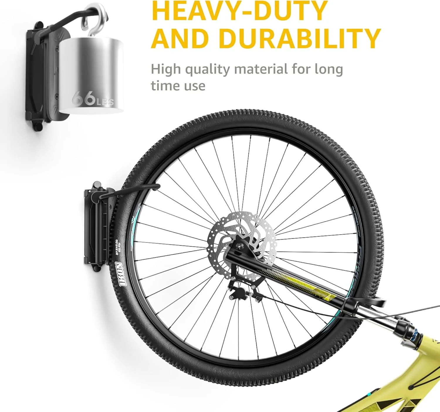 Swivel Bike Wall Mount | VA1001BK - Image 4