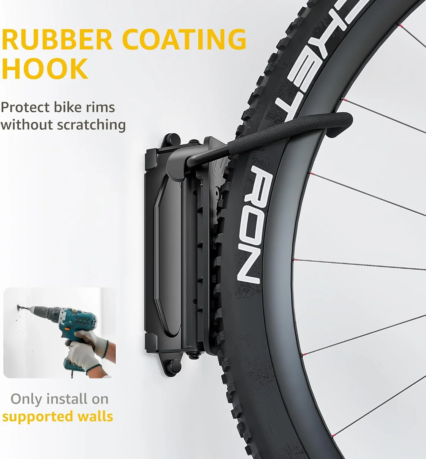 Swivel Bike Wall Mount | VA1001BK - Image 5