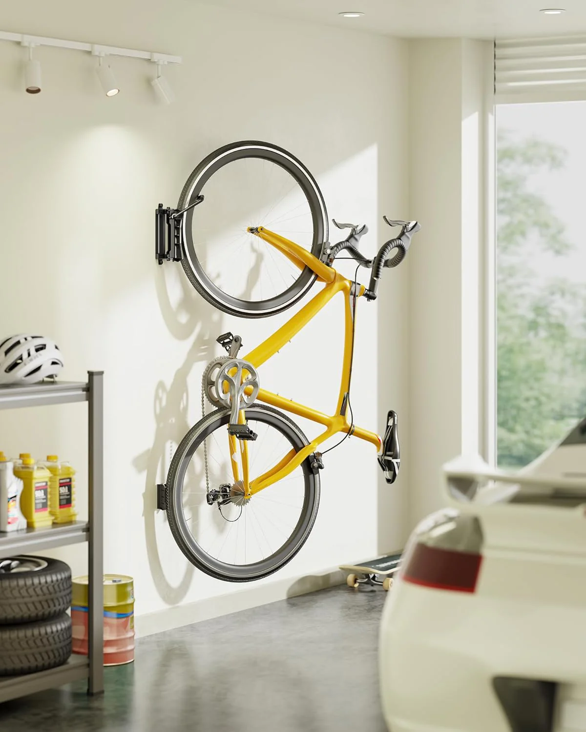 Swivel Bike Wall Mount For Max 3.5" Width Tire | VA1010BK - Image 8