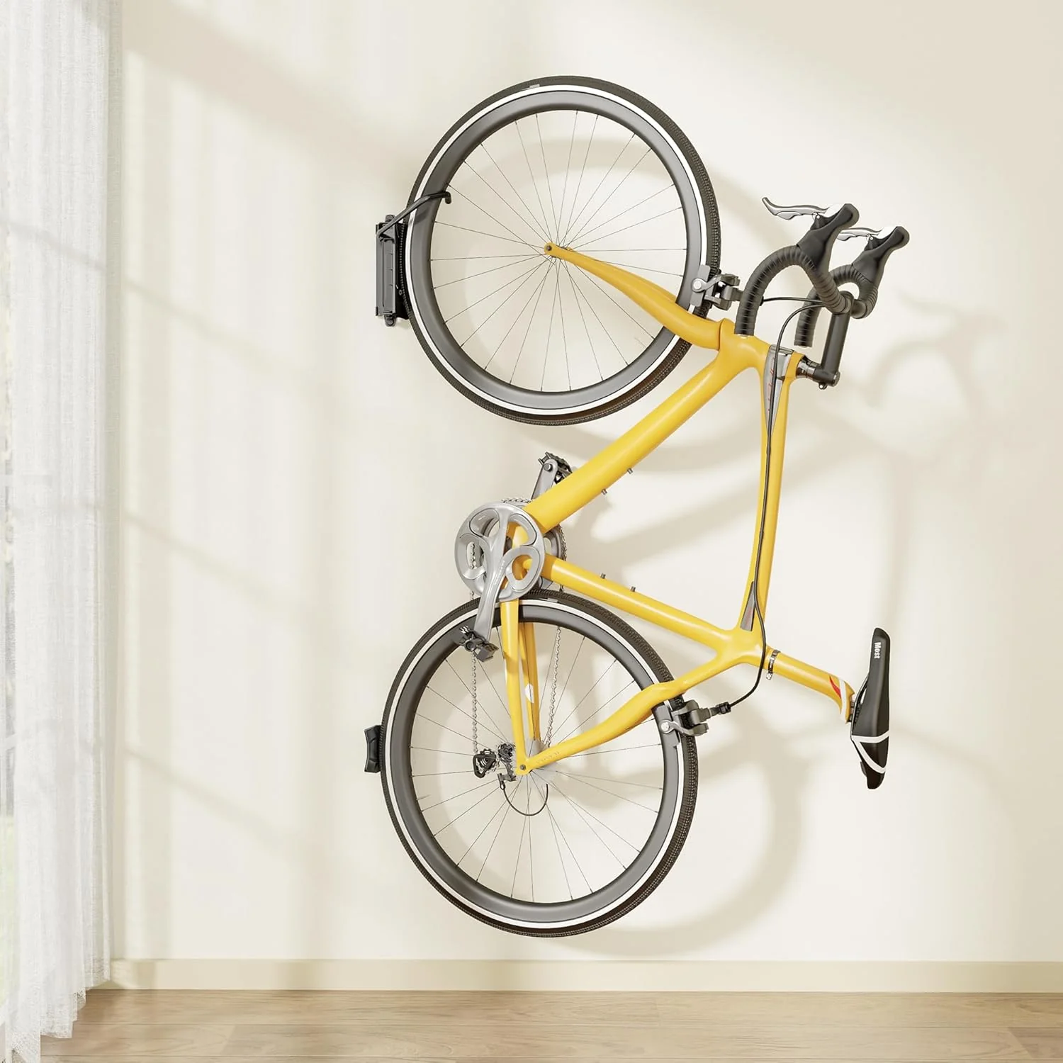 Swivel Bike Wall Mount For Max 3.5" Width Tire | VA1010BK - Image 9