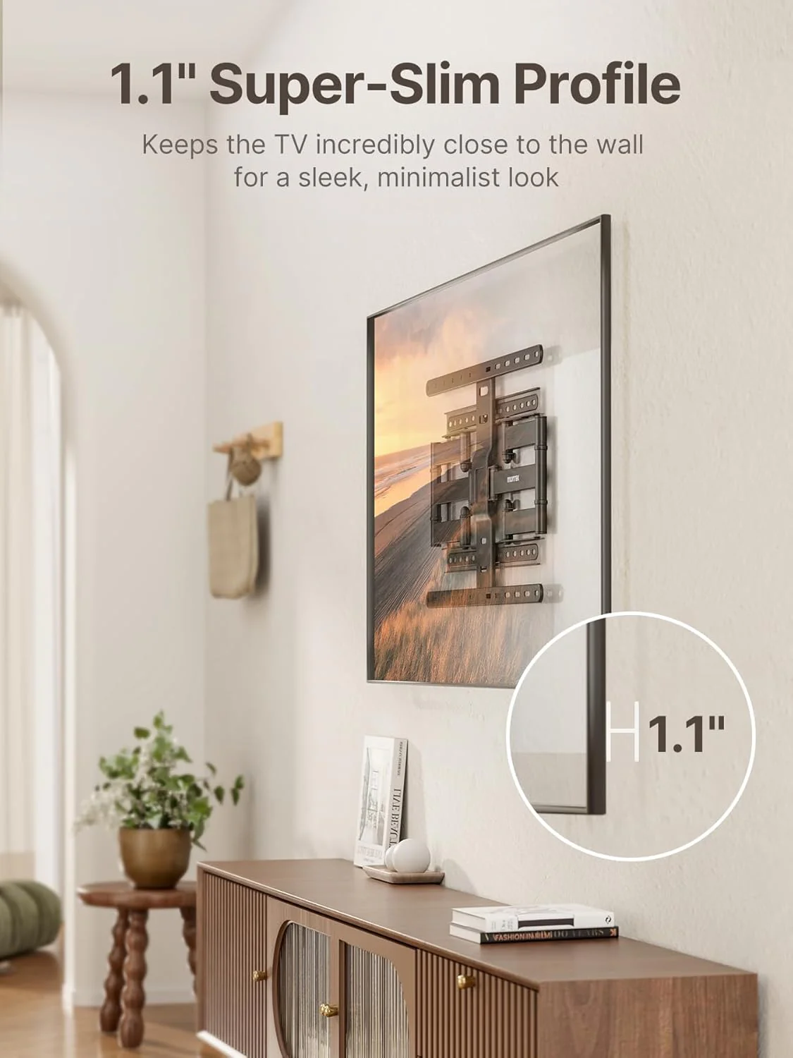 Ultra Slim TV Wall Mount for 43”-90“ TVs | HW1243BK - Image 8