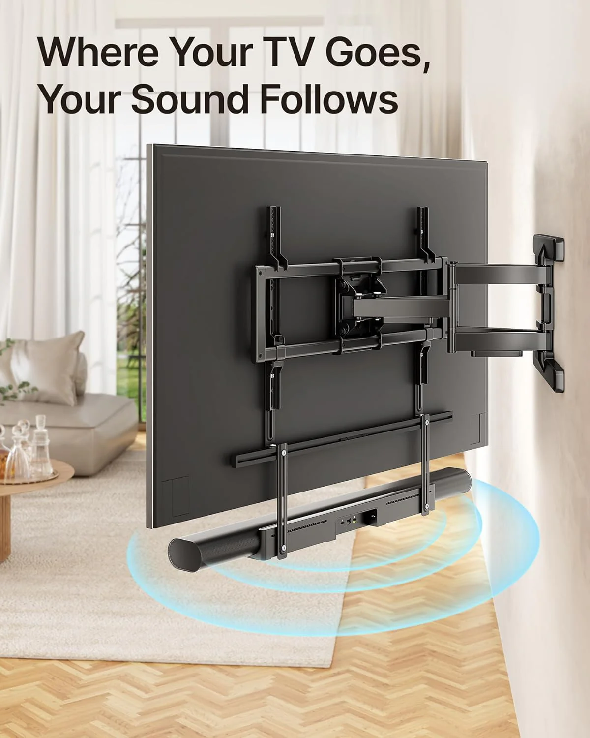 Universal Soundbar Mount | HW1289BK - Image 6