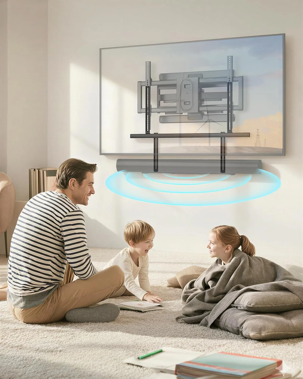 Universal Soundbar Mount | HW1289BK - Image 7