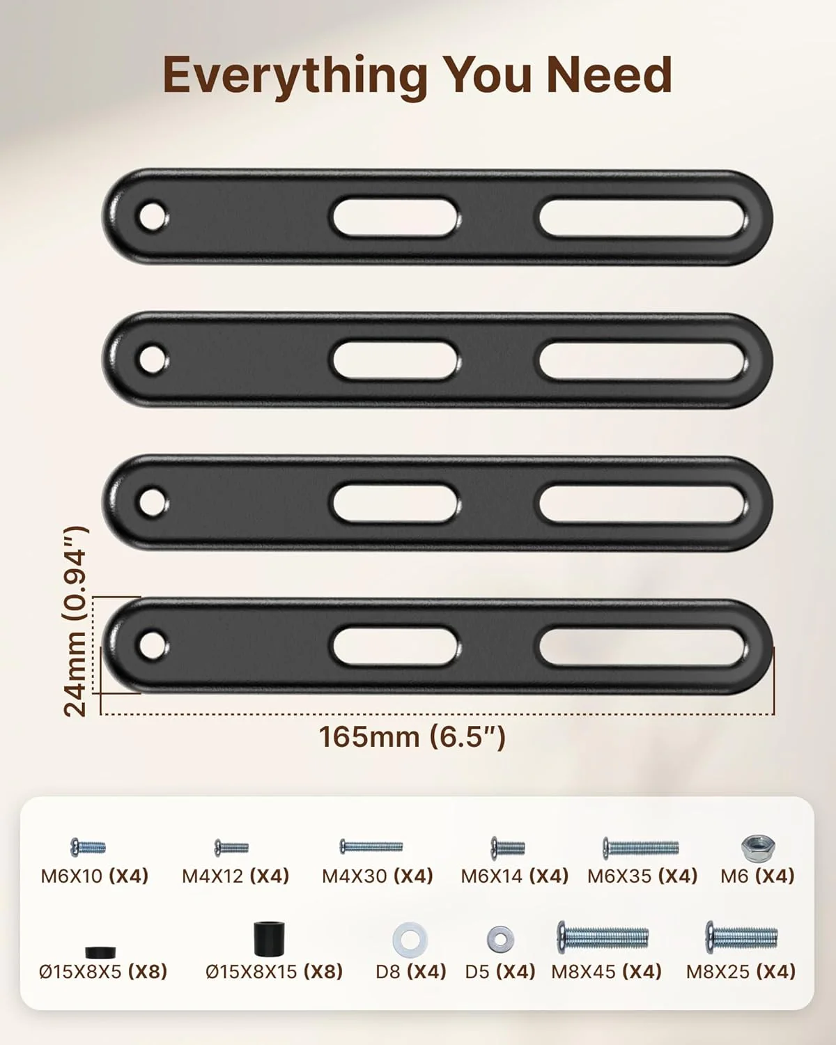 VESA Mount Adapter Kit | MA1000BK-AC2 - Image 3
